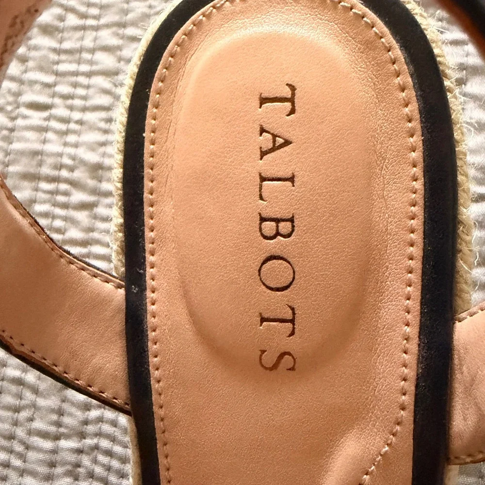 Talbots woven leather